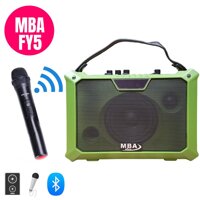 loa KÉO MINI fy5 2 tấc 1 mic ko dây