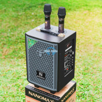 Loa Kéo Mini Nanomax S-100 Thùng đen Bass 20cm 50w