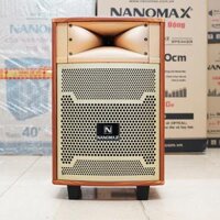 Loa Kéo Mini Nanomax S-10B Bass 25cm 200W Karaoke Bluetooth