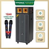 Loa Kéo Nanomax Pro-803c Bass Đôi 40cm 1800w