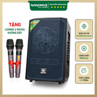 Loa Kéo Nanomax S-200 Bass 20cm 90w Karaoke Bluetooth