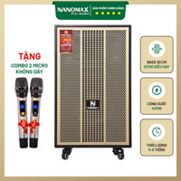 Loa Kéo Nanomax S-900 Bass 30cm 420w Karaoke Bluetooth