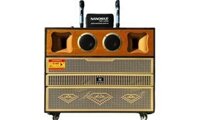Loa Kéo Nanomax Sài Bình Và Điện Pro-18G9 Bass Đôi 50cm 3000Watt | Công Suất Lớn Tặng Kèm 2 Mic Hát Karaoke