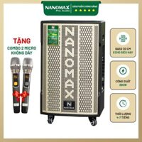 Loa Kéo Nanomax SK-12X3 Bass 30cm 380w Karaoke Bluetooth