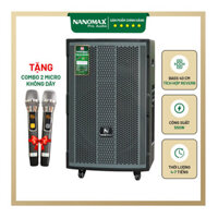 Loa Kéo Nanomax SK-15D2 Lưới Vàng Bass 40cm 550w Karaoke Bluetooth