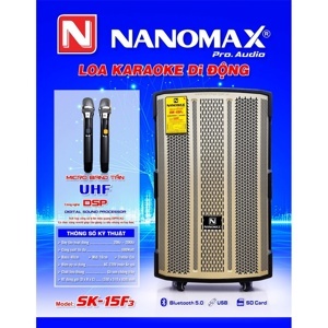 Loa kéo Nanomax SK-15F3