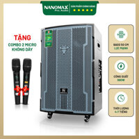 Loa Kéo Nanomax SK-18Q5 Bass 50cm 980w Karaoke Bluetooth