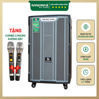 Loa Kéo Nanomax X-2000 Lưới Xám Bass 40cm 1100w