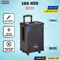 Loa kéo ONTEKCO 8001 kèm 1 mic hát karaoke chính hãng, bảo hành 12 tháng