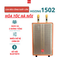 Loa kéo ONTEKCO Hozing 1502 bass 40 Loa kéo karaoke bluetooth, vi xử lý âm thanh chuyên nghiệp