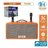 Loa kéo Oris TO 555 công suất lớn 450W, loa karaoke di động tặng kèm 02 micro UHF cao cấp - ORIS Professional
