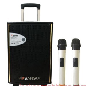 Loa kéo Sansui SA1-10 - 3 tấc kèm 02 micro không dây