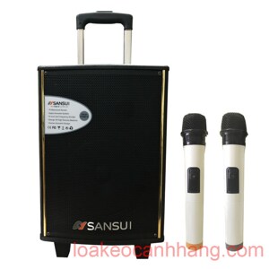 Loa kéo Sansui SA1-10 - 3 tấc kèm 02 micro không dây
