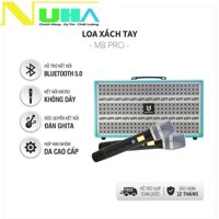 Loa kéo xách tay bass đôi 8 inch best-sound m8 pro, công suất 100w, kết nối bluetooth, usb, tf, chơi guitar, kèm 2 mic