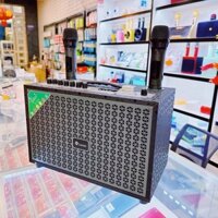 Loa Kéo Xách Tay BlueTooth LEONG L-111 Tặng Kèm Mic Hát Karaoke Di Động -