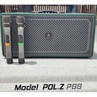 LOA KÉO XÁCH TAY POL.Z P88 LOA DU LỊCH XÁCH TAY KARAOKE.