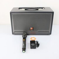 Loa kéo xách tay Prosing W-Silver E – Loa karaoke thùng gỗ cao cấp