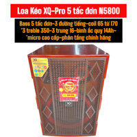 Loa Kéo XQ-Pro 5 tấc đơn N5800 LOA KÉO 5 TẮC, LOA KÉO DI DỘNG, LOA KÉO BLUETOOTH