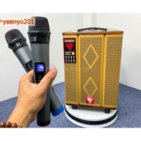 LOA KÉO  YS201  JBL  – Loa Kéo Giá Rẻ Công Xuất 150W, Kèm 2 Micro Không Dây