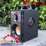 Loa không dây Bluetooth đa năng A10 âm thanh nổi 2.1 stereo có FM radio chơi nhạc MP3 từ thẻ nhớ & ổ USB tặng kèm điều khiển từ xa (Đen/Black) - Siêu thị trực tuyến