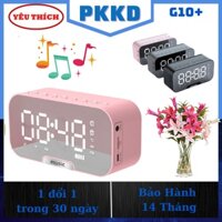 Loa Không Dây Bluetooth Đẹp Dành Cho Nữ G10 Plus Bản 2021,3In1 gồm Loa,Đồng Hồ Báo Thức và Radio[BH 14 Tháng]-PKKD Store
