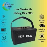 Loa Không Dây, Loa Bluetooth M13 Công Suất Lớn M13 Nghe Nhạc Hay, Pin Trâu, Âm Thanh 3D, Bass Căng GLOBAL TECH STORE