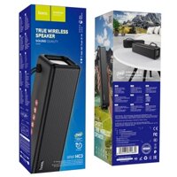 Loa Không Dây Loa Di Động Thể Thao Dành Cho Hoco HC3, Có Hỗ Trợ USB, Bluetooth V5.0, Pin 2400mAh, Cho 6 Giờ Nghe Nhạc - Hàng Chính Hãng - Màu Đen