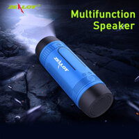 Loa không dây ZEALOT S1 Bluetooth Loa siêu trầm âm thanh nổi di động Hỗ trợ đèn pin Đài phát thanh Thẻ Micro SD AUX Micro