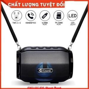 Loa Kisonli Bluetooth LED-904