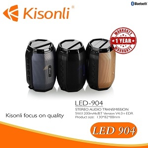 Loa Kisonli Bluetooth LED-904