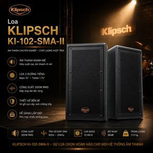 Loa Klipsch KI 102 SMA II