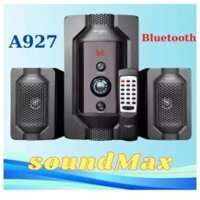 Loa Máy Tính 2.1 Soundmax A927 - Có Bluetooth, Âm thanh cực hay, Bass Mạnh - Bảo Hành Chính Hãng 12 Tháng
