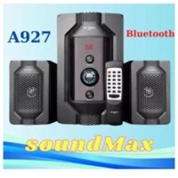 Loa Máy Tính 2.1 Soundmax A927 - Có Bluetooth, Âm thanh cực hay, Bass Mạnh - Bảo Hành Chính Hãng 12 Tháng