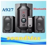 Loa Máy Tính 2.1 Soundmax A927 - Có Bluetooth, Âm thanh cực hay, Bass Mạnh - Bảo Hành Chính Hãng 12 Tháng