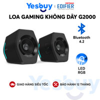 Loa máy tính Bluetooth EDIFIER G2000 Đèn led RGB - Công suất 32W Kèm cổng kết nối USB AUX - Hàng chính hãng