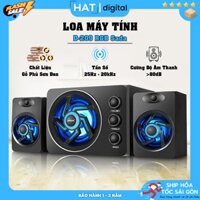 Loa Máy Tính Bluetooth SADA D-209 RGB Super Bass | Loa Bluetooth Mini SADA D-209 7 Chế Độ Màu ,Bảo Hành 12 Tháng