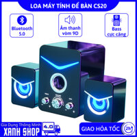 Loa Máy Tính D221 - CS20, Hỗ trợ kết nối có dây/bluetooth, Bass cực đã, Có LED, Dòng Loa Cho Laptop, Pc, Điện Thoại