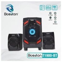 Loa Máy Tính Để Bàn Có Bluetooth LED RGB 2.1 BOSSTON T1900BT Loa Vi Tính Nghe Nhạc Laptop PC Gaming