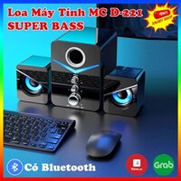 Loa Máy Tính Để Bàn D221 SUPER BASS Cực Đã - Loa Vi Tính Có Bluetooth CS20 Dòng Loa Cao Cấp Cho PC, Laptop, Điện Thoại