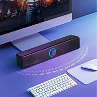Loa máy tính để bàn, loa nhỏ tại nhà, loa kép, âm lượng cao, loa subwoofer Bluetooth dài cho laptop và máy tính để bàn