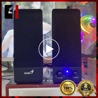 Loa Máy Tính Để Bàn Mini Cao Cấp 2.0 Genius SP-S110 Loa Gaming Nghe Nhạc Vi Tính Laptop Pc Có Dây