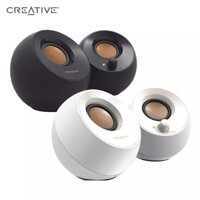 Loa máy tính để bàn USB 2.0 Creative Pebble với trình điều khiển trường xa và bộ tản nhiệt thụ động cho PC và Laptop