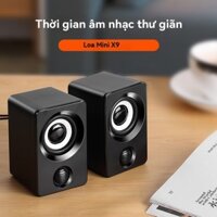 Loa máy tính để bàn X9, loa nhỏ cho laptop, loa mini USB, loa đa phương tiện có dây
