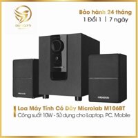 Loa Máy Vi Tính Microlab M106BT Loa Laptop Bluetooth Nghe Nhạc Để Bàn Có Dây – OHNO Việt Nam