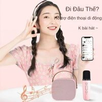 Loa Micro Karaoke Bluetooth Mini - Di Động Ngoài Trời
