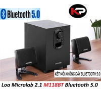 Loa Microlab 2.1 M118BT CÓ Bluetooth 5.0 và M108 ko có Bluetooth - Hàng Cam Kết Chính Hãng