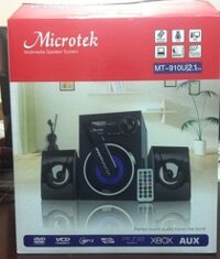 Loa Microtek MT-910U- Công Suất 16W -Hỗ Trợ USB/SD- Âm Thanh Hay