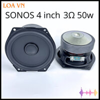 Loa mid bass Sonos 4 inch 3ohm 50w ( Play 5 gen 2) Loa mới xịn, âm bass rất mạnh từ Loa VN