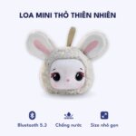 Loa Mini Bluetooth 5.3 – Loa Hình Thú Thỏ Thiên Nhiên PT-42