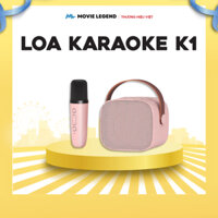 Loa Mini Hát Karaoke K1 Dành Cho Máy Chiếu Và Điện Thoại, Hỗ Trợ Bluetooth